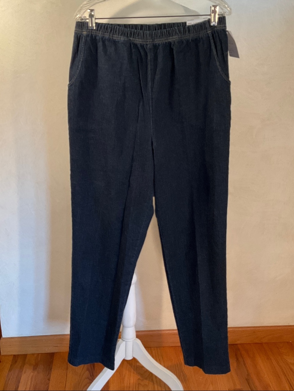 croft & barrow Women's jeans Straight Leg Jeans Pull-On Pants